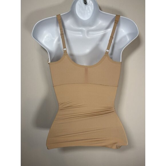 SPANX Open Bust Cami Tank Slimming Shapewear Camisole Intimate Layer Nude Small - Picture 4 of 6